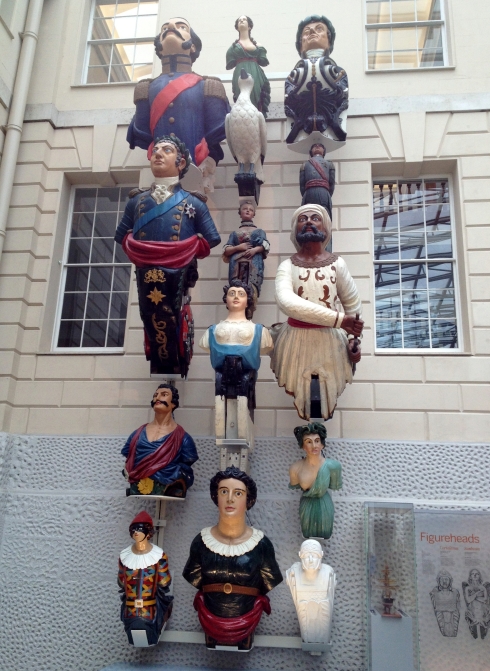 Figureheads from the National Maritime Museum
